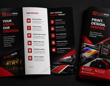 Customized Brochures and Flyers in Mindanao